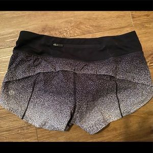 Brand new Lululemon running shorts size 4